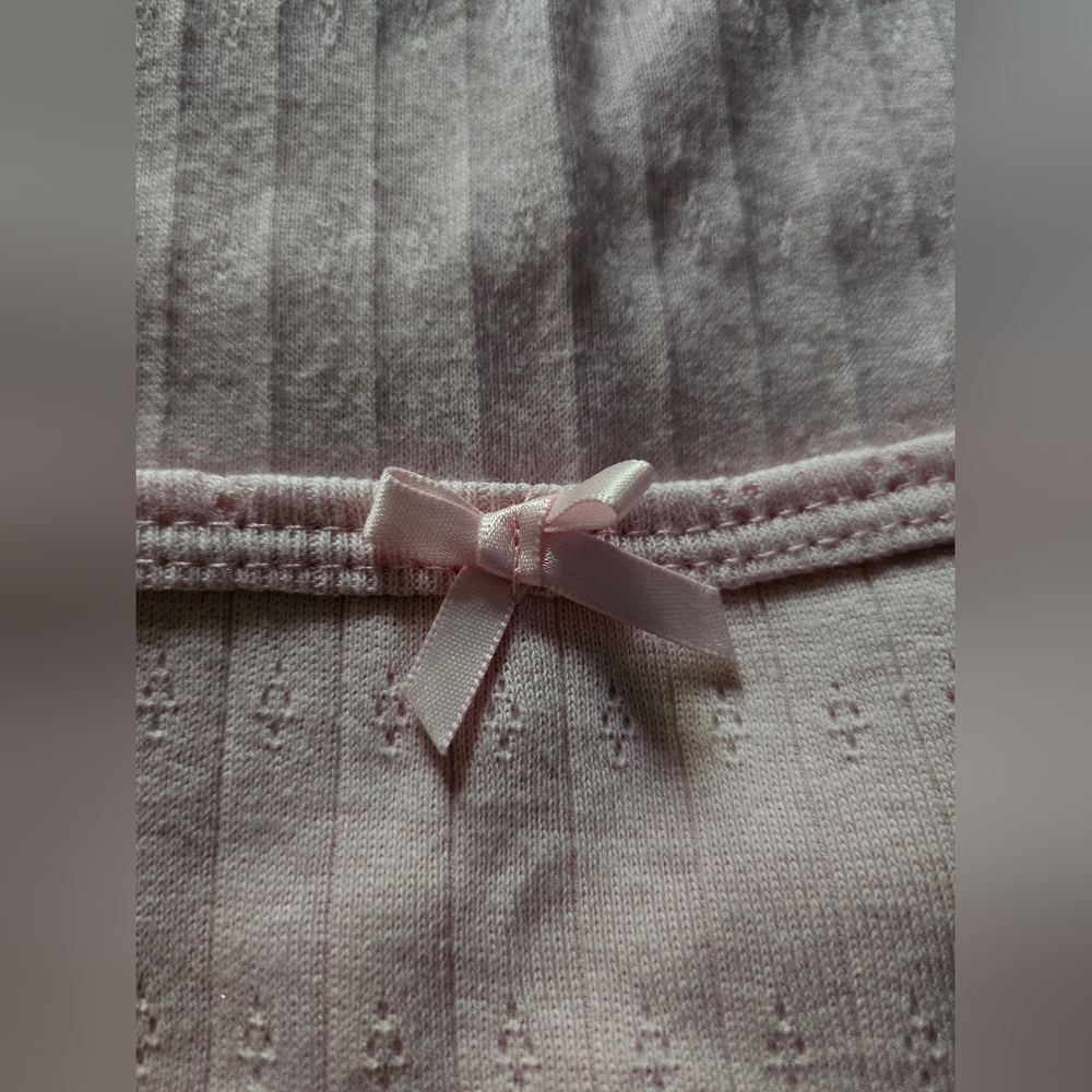 Gaze Pink Coquette Crop Top - Picture 3 of 6